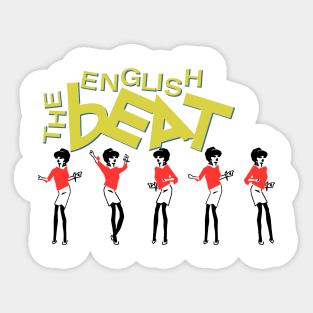 d english beat Sticker